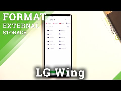 How to Format SD Card in LG Wing – Erase Memory Storage