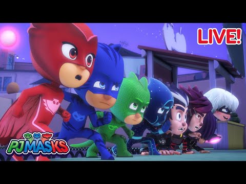 🔴 LIVE! PJ Masks Full Episodes 🔴 | Owlette in the sky! + More superhero cartoons | #live