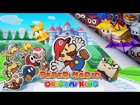 Paper Mario - The Origami King - Café Relaxing Theme (Looped)