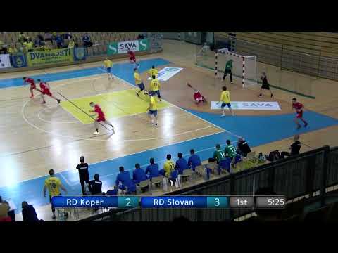 14. KROG - 2021/2022: 1.A DRL - MOŠKI: RD KOPER : RD LL GROSIST SLOVAN