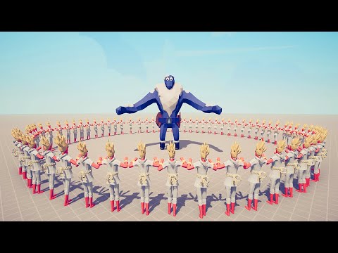 50x Super Peasant vs Units- Totally Accurate Battle Simulator