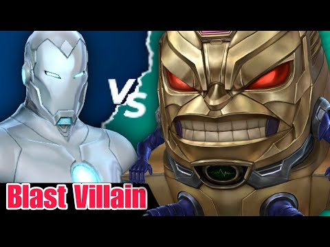 Ironman vs modok abx Comparison | who is best blast villain | marvel future fight