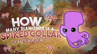 HOW MANY DIAMONDS IS  A RARE SPIKE WORTH