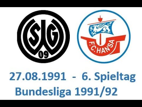 SG Wattenscheid 09 vs FC Hansa  Bundesliga 1991
