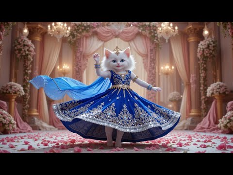 Sajan Ke Ghar Jaana Hai | Cute Cat Dance 🐱💃 | Viral AI Cat Video |GullKittys 2025 #viralvideo #cat