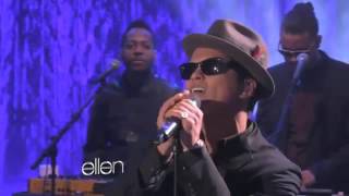 Bruno Mars Performs &#39;It Will Rain&#39; Live On Ellen Degeneres