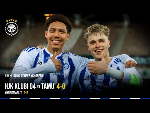 HJK Klubi 04 vs TamU 4-0 - Ykkösen nousukarsinta