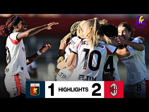 Rossonere da urlo! Rimonta e vittoria nel finale | Genoa 1-2 AC Milan | Highlights Serie A Femminile