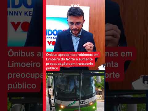 Ônibus apresenta problemas em São Benedito e preocupa passageiros