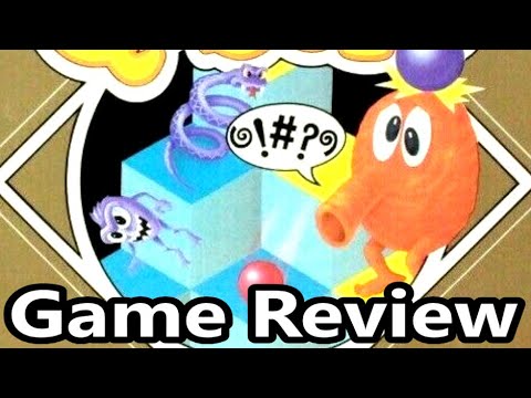 Q*bert Atari 8 Bit 400 800 XL XE Review - The No Swear Gamer Ep 617