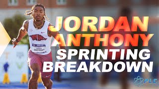 Jordan Anthony Sprinting Mechanics Breakdown #howtorunfaster #sprintmechanics