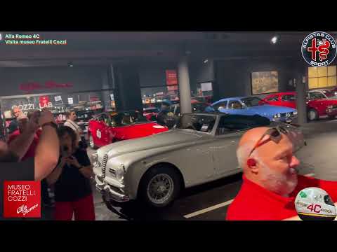 Alfa Romeo 4C Visita museo Fratelli Cozzi
