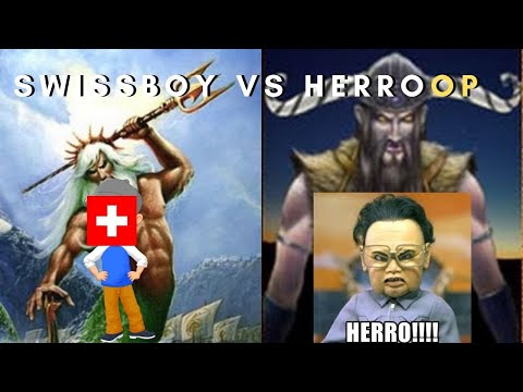 Swissboy (Poseidon) vs HerroOP (Loki) - Age of Mythology: The Titans (Game 5)