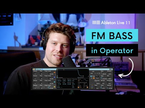 How to make an FM Bass in Ableton Live with Operator (UK Garage, Jungle, House)