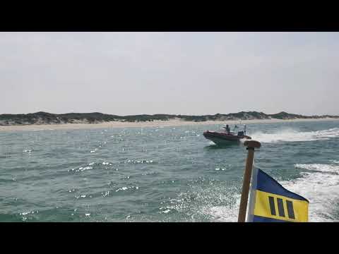 Zodiac Pro high speed at sea