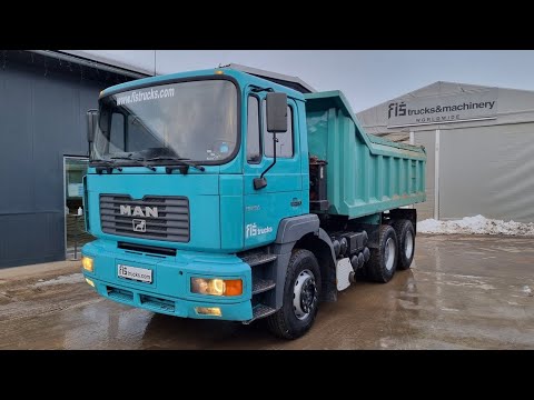 MAN 26.314 6x4 dumper tipper - FIŠ TRUCKS SLOVENIA