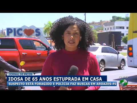 Suspeito de estuprar idosa de 65 anos está foragido e polícia faz buscas em Aroazes-PI