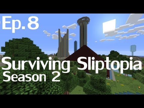 Surviving Sliptopia S2 Ep.8 - The I.C.E.D. Enderman Farm by WoolyCreeper ( A Minecraft LP )