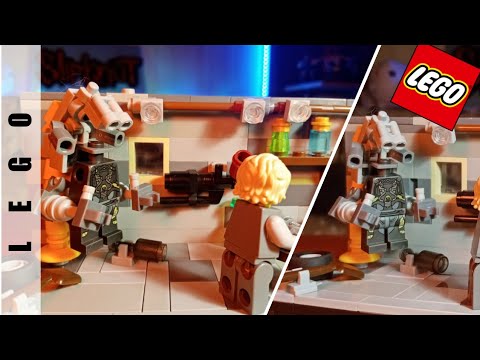 LEGO EXO SUIT MOC ЛЕГО САМОДЕЛКА ЭКЗО СКЕЛЕТ В МАСТЕРСКОЙ