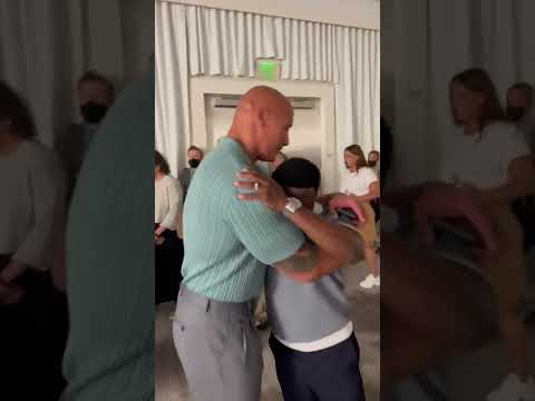 Whenever The Rock meets Kevin Hart it's so special moment.  #kevinhart #dwaynejohnson #therock