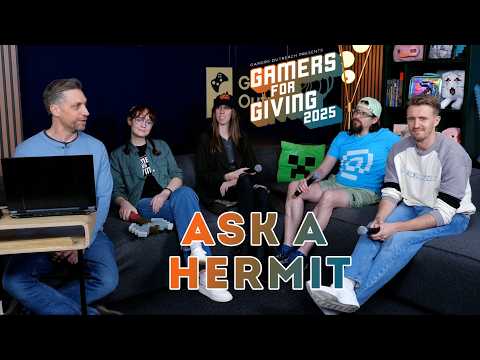 Your Questions Answered (Hermit Qn'A) | Hermitcraft Charity Stream 2025 [Gamers Outreach] #GFG2025