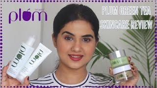 Best Skincare for Acne - Prone, Oily & Combination skin | Plum Green Tea Range Review | Ishita Singh