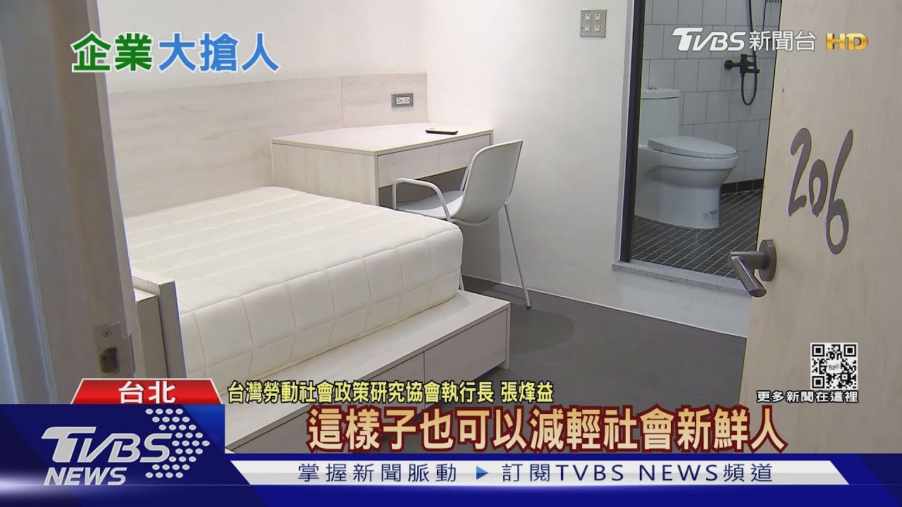 真幸福!企業搶人推宿舍福利 月繳百元「便當價」住北市鬧區