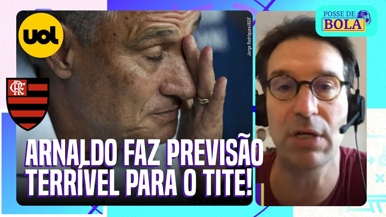 ARNALDO RIBEIRO: NÃO VEJO TITE MAIS ENTRE OS PRINCIPAIS NOMES NO MERCADO BRASILEIRO DE TÉCNICOS