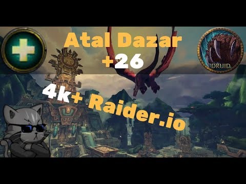 Atal Dazar +26 - Resto Druid (Zmug) PoV