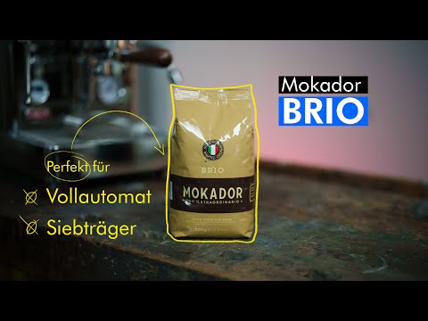 Mokador Brio - der stärkste Kaffee von Mokador