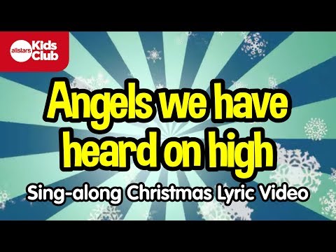 ANGELS WE HAVE HEARD ON HIGH | KIDS WORSHIP | ALLSTARS RECORDS