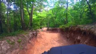 preview picture of video 'Crawling Uwharrie 87 YJ Wrangler'