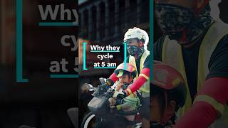 Manila cyclists ride before dawn to escape Philippines air pollution crisis