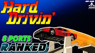 Which Version of Hard Drivin' Did I Rank No.1? #harddrivin #atarigames #arcadegames 
