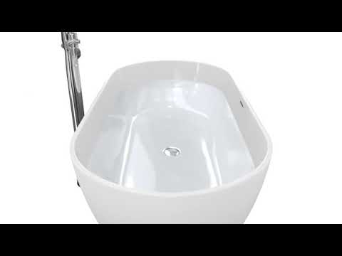 Ванна акриловая Ravak Freedom O 169x80, отдельностоящая, крышка перелива и слива: черная (XC00100032) видео Ванна акриловая Ravak Freedom O 169x80, отдельностоящая, крышка перелива и слива: черная (XC00100032) видео