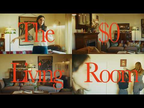 LIVING ROOM REDESIGN FOR $0