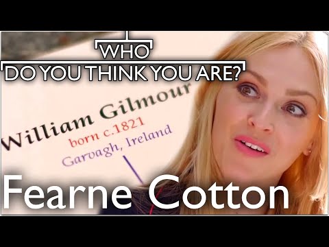 Fearne Cotton Surprised By Irish Roots | Who Do You Think You Are