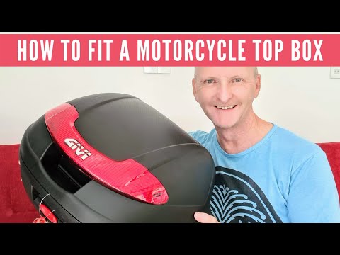 How To Fit A Motorcycle Top Box (Givi Monolock)