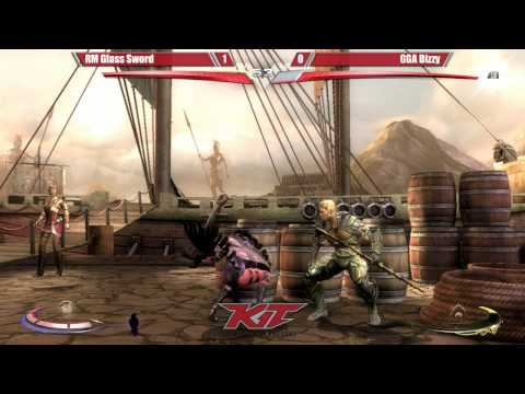Injustice @ KIT15 - RM Glass Sword (Raven) vs GGA Dizzy (Aquaman) [720p/60fps]
