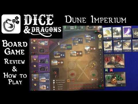 Dice and Dragons - Dune Imperium Review and How to Play