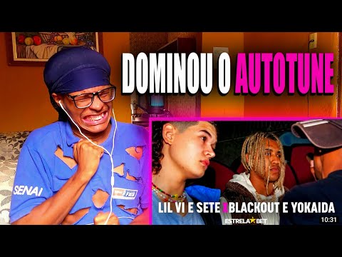(SURFARAM NO AUTO-TUNE 🏄) LIL VI e SETE x YOKAIDA e BLACKOUT | React  [92ª BATALHA DA NORTE]