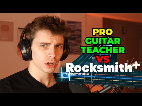 PRO GUITAR TEACHER TRIES ROCKSMITH+