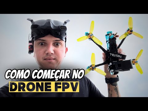 COMO COMEÇAR NO DRONE FPV - GUIA DEFINITIVO - Rápido e FÁCIL - SEM ENROLAÇÃO