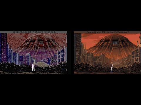 Space Quest IV Amiga OCS Enhanced WIP