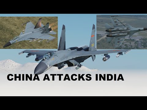 China Attacks India After US  India Destroy Its ICBMs. LAC India. US Another Attack DCS WORLD SIM