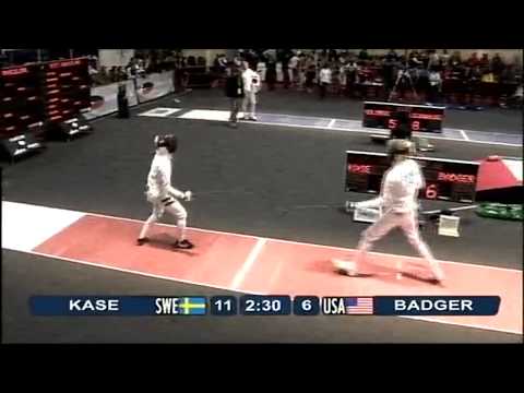 Belfast World Championships 2009 CME - L32 - Kase SWE v Badger USA