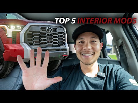 Upgrade Your Toyota Tundra Interior with These Top 5 Mods!