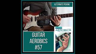 Video thumbnail for Guitar Aerobics - Exercise 57 - Rock/Blues Exercise - Alternate Picking by Online Guitar Lessons UK