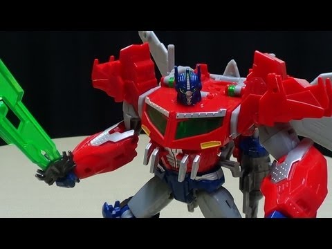 Transformers Prime Beast Hunters Voyager OPTIMUS PRIME: EmGo's Transformers Reviews N' Stuff