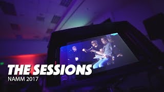 Kenny Aronoff & Darryl Jones at NAMM 2017 with The Sessions